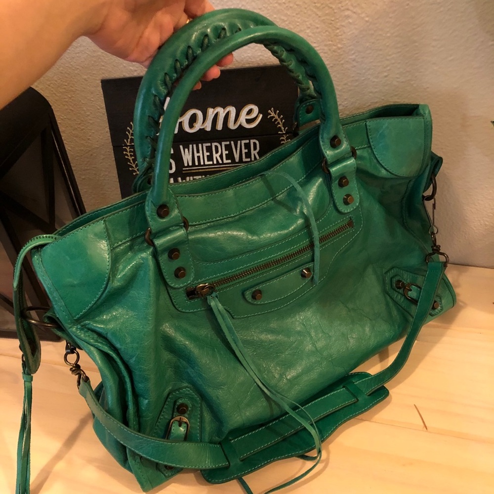 Balenciaga city city large shoulder bag